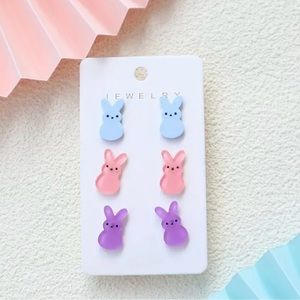 Easter bunny earrings